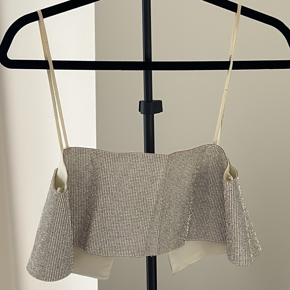 Sprarkly crop top